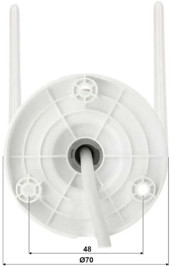 Imou IMOU IPC-F22P IP WIFI 2MP BULLET IC KAMERA, 2C, IC 30M, 2.8MM, MIKROFON, MICROSD, IP67 Slika 2