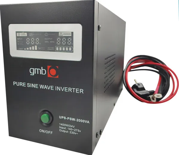 UPS-PSW-2000VA + 2xNPP NPG12V-100Ah * GMB LONG cist sinusni pretvarac Slika 1
