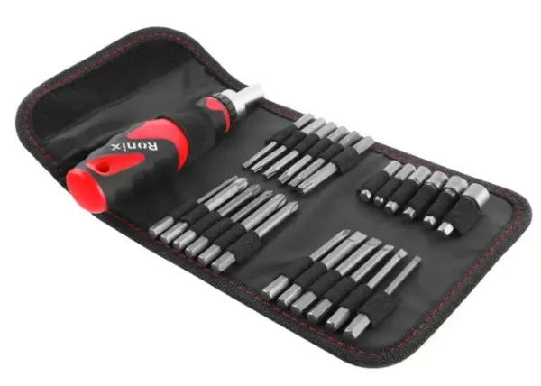 RONIX Alat SET BITOVA I NASTAVAKA 24+2 RH-2721 BL TORBICA Slika 2