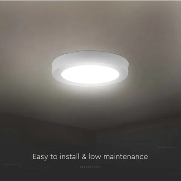 V-TAC LED PANEL NADGRADNI OKRUGLI, 18W, 4000K, SKU-7877 Slika 4