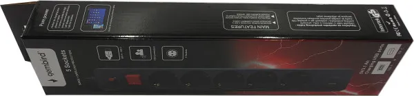 GEMBIRD SPG5-B-10(3G1.5)**Gembird produzni kabl sa zastitom i 5 uticnica, 5V/3.1A USB-A+C 16A/3500W 3m (765) Slika 4