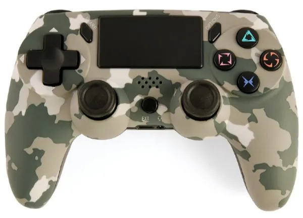 JPD-PS4BT-01-CM Gembird PC/PS4 Bezicni gamepad sa dvostrukom vibracijom, Camo (alt. JPD-Wireless) Slika 1