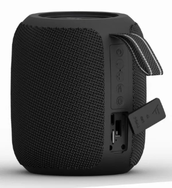 GEMBIRD SPK-BT-LED-05-BK Gembird Portable Bluetooth RGB LED TWS speaker, 8W, BT, FM, USB, Handsfree, Black Slika 5