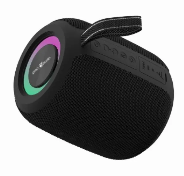 GEMBIRD SPK-BT-LED-05-BK Gembird Portable Bluetooth RGB LED TWS speaker, 8W, BT, FM, USB, Handsfree, Black Slika 3