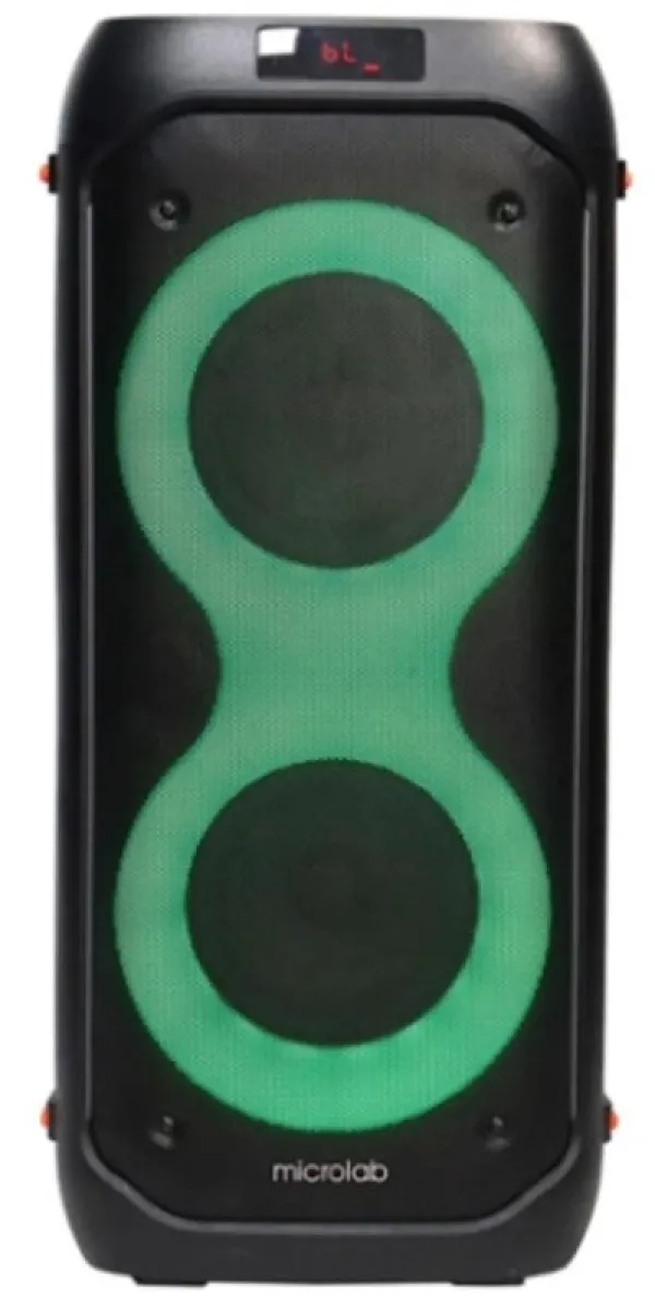 MICROLAB Microlab PT602W karaoke zvucnik 160W, Bluetooth, LED, 7,4V/4000mAh, Aux, USB, microSD, + Mic*2kom Slika 4