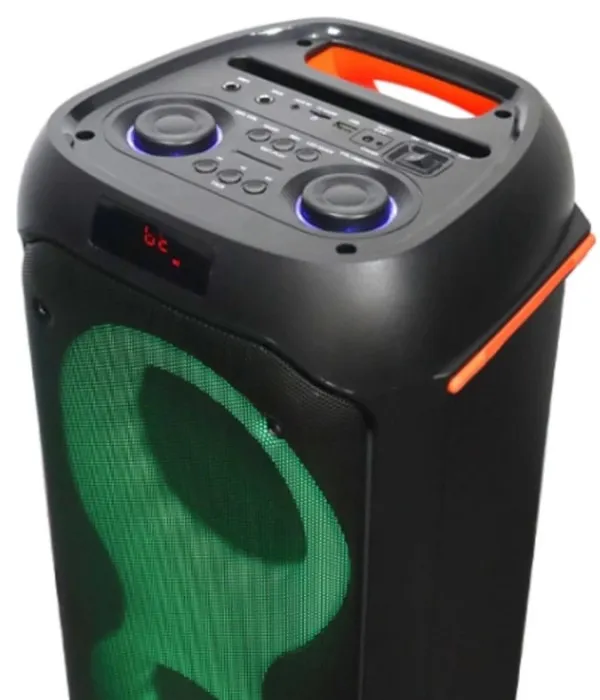 MICROLAB Microlab PT602W karaoke zvucnik 160W, Bluetooth, LED, 7,4V/4000mAh, Aux, USB, microSD, + Mic*2kom Slika 5