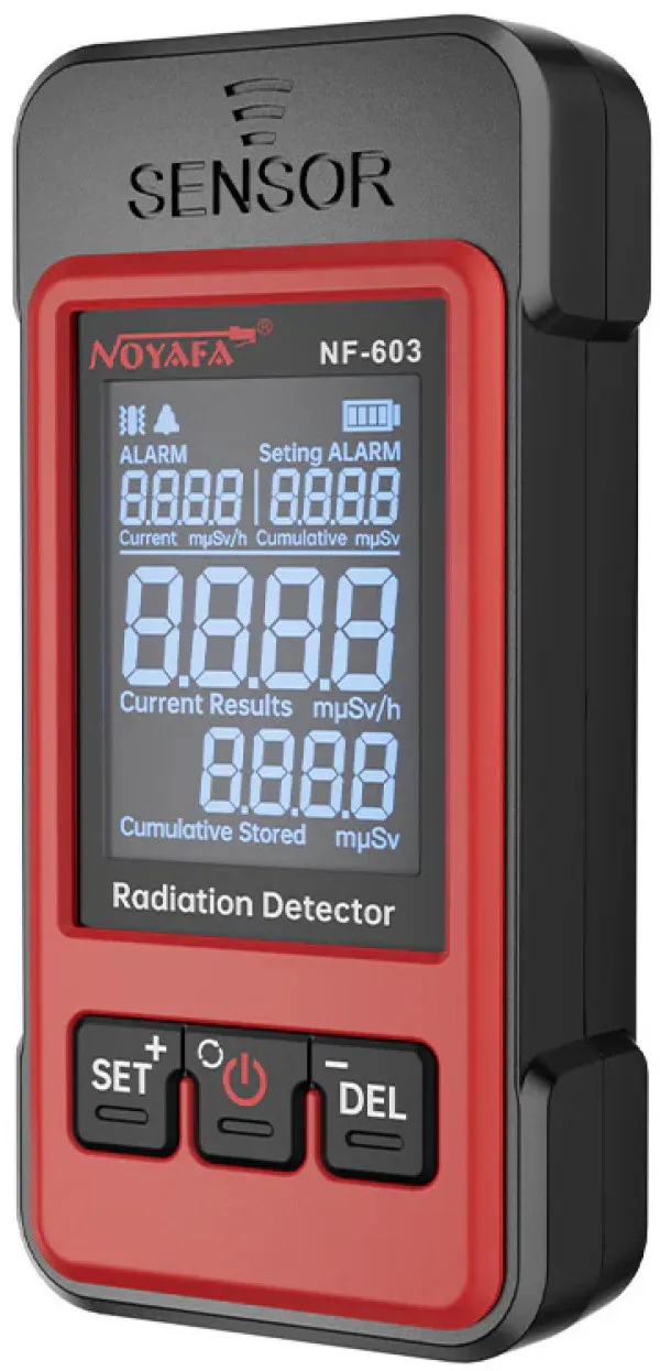 Noyafa NOYAFA NF-603 Detektor radijaci - visoka osetljivost, detekcija više zraka, prenosivi Slika 4