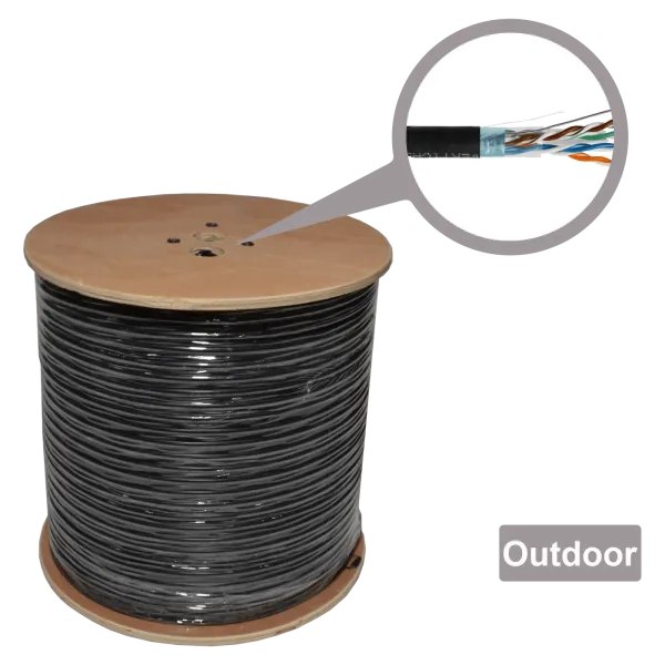 GEMBIRD FPC-6260ME-SOL-OUT * Gembird FTP cat6 Outdoor, solid 23AWG, 0,57mm PREMIUM CCA pun presek 305m(7399) Slika 2
