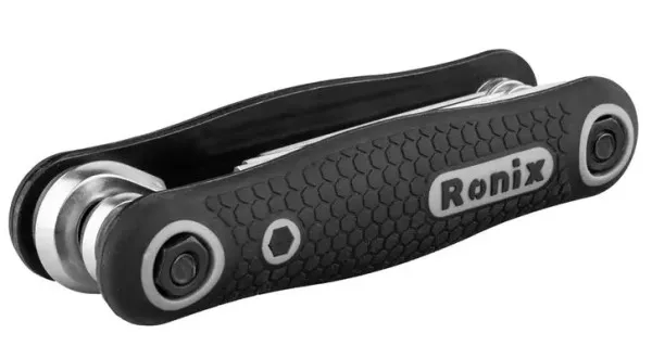 RONIX Alat RH-2020 Sklopivi set HEX kljuceva 8-delni CR-V 1.5-8mm Slika 2