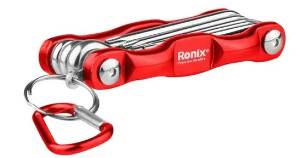 RONIX Alat RH-2041 Sklopivi set TORX kljuceva 8-delni CR-V T9-T40 Slika 6