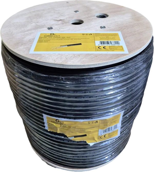 GEMBIRD FPC-6260ME-SOL-OUT * Gembird FTP cat6 Outdoor, solid 23AWG, 0,57mm PREMIUM CCA pun presek 305m(7399) Slika 4