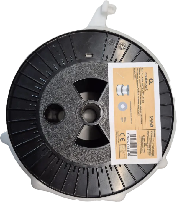 GEMBIRD KABL-OPTIC-FTTH-1F-B3 Gembird Opticki kabl 1-vlakno SM G657B3, GJI, transparentni, INDOOR, 1000m Slika 8