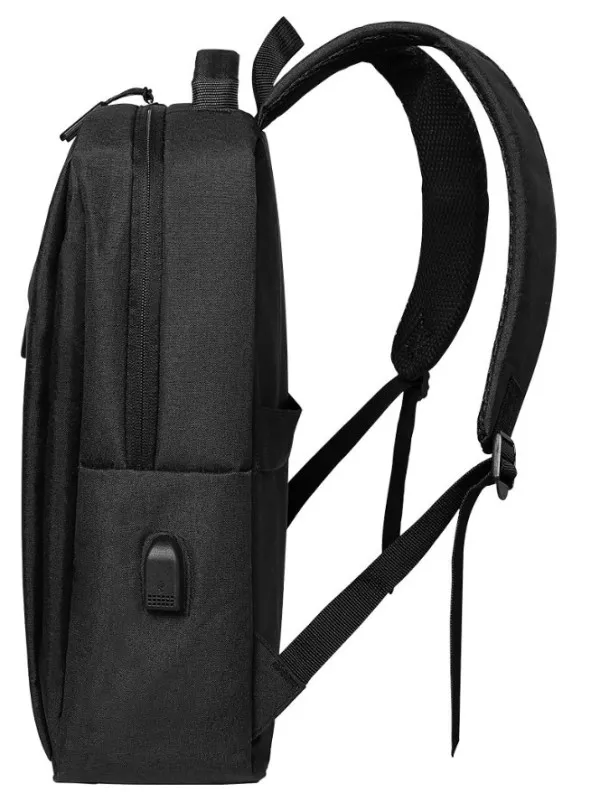 Ranac poslovni * MARTIN Crni za laptop 15,6inc 42x34x12cm USB konektor Slika 3