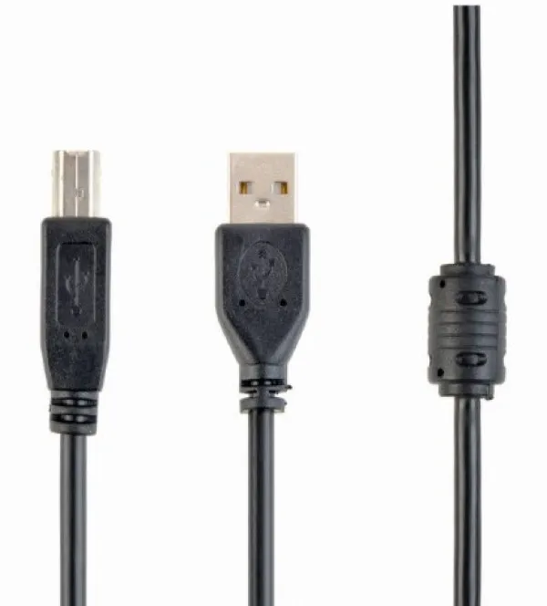 GEMBIRD CCF-USB2-AMBM-10 Gembird USB 2.0 A-plug B-plug ferit kabl za stampac 3m Slika 3