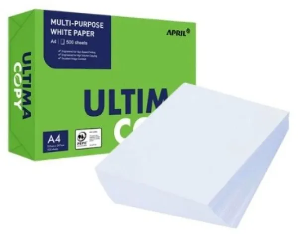 Papir Fotokopir ULTIMA COPY A4/75g m2/ 500Lista za laser, inkjet i fotokopir masine Ris papira Slika 3