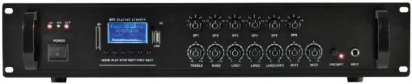 SAL MPA 240BT Razglasno pojaèalo 100V/4-8 Ohm 6 zona Slika 2