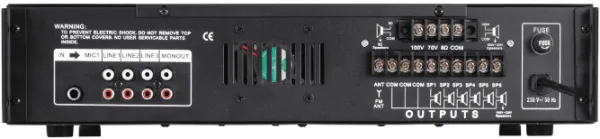 SAL MPA120BT Univerzalno pojačalo sa BT vezom 100V/snaga120W/BT/ Slika 1