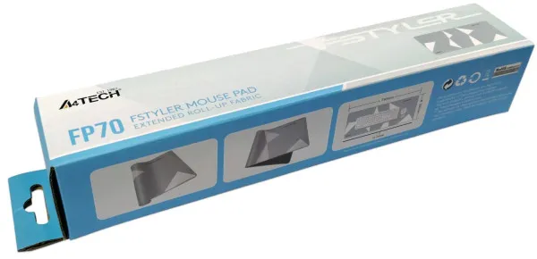 A4 TECH A4-FP70 SILVER A4Tech, Gejmerska podloga za misa od prirodne gume, 300x750mm, 2mm Slika 3