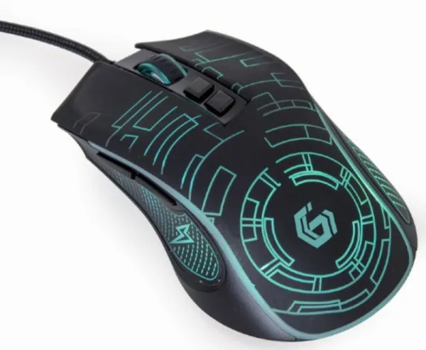 GEMBIRD MUSG-RGB-01 Gembird USB LED gaming mis, 1200-3600DPI 7-button 124mm Slika 1