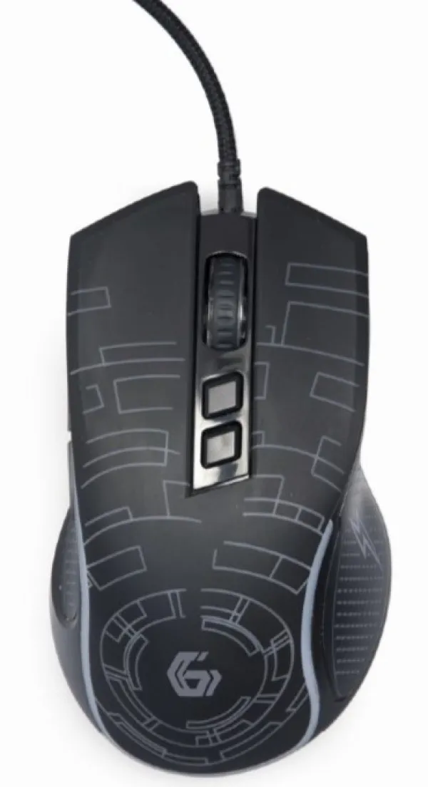 GEMBIRD MUSG-RGB-01 Gembird USB LED gaming mis, 1200-3600DPI 7-button 124mm Slika 5