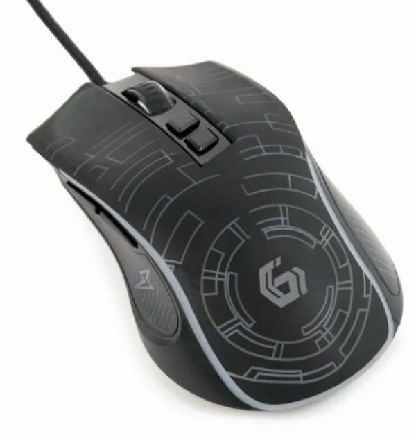 GEMBIRD MUSG-RGB-01 Gembird USB LED gaming mis, 1200-3600DPI 7-button 124mm Slika 2