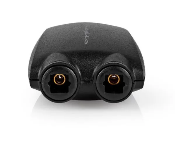 NEDIS CAGB25940BK Splitter, TosLink zenski na 2x TosLink zenski adapter, Black Slika 3