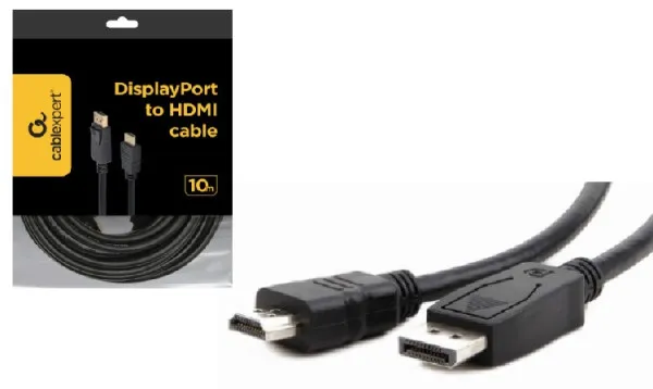 GEMBIRD CC-DP-HDMI-10M Gembird DisplayPort na HDMI digital interface kabl 10m Slika 5