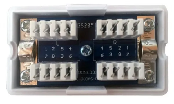 GEMBIRD NCA-LSAU5E-01 Gembird Cat. 5E LAN coupler, LSA (Krone) Slika 4