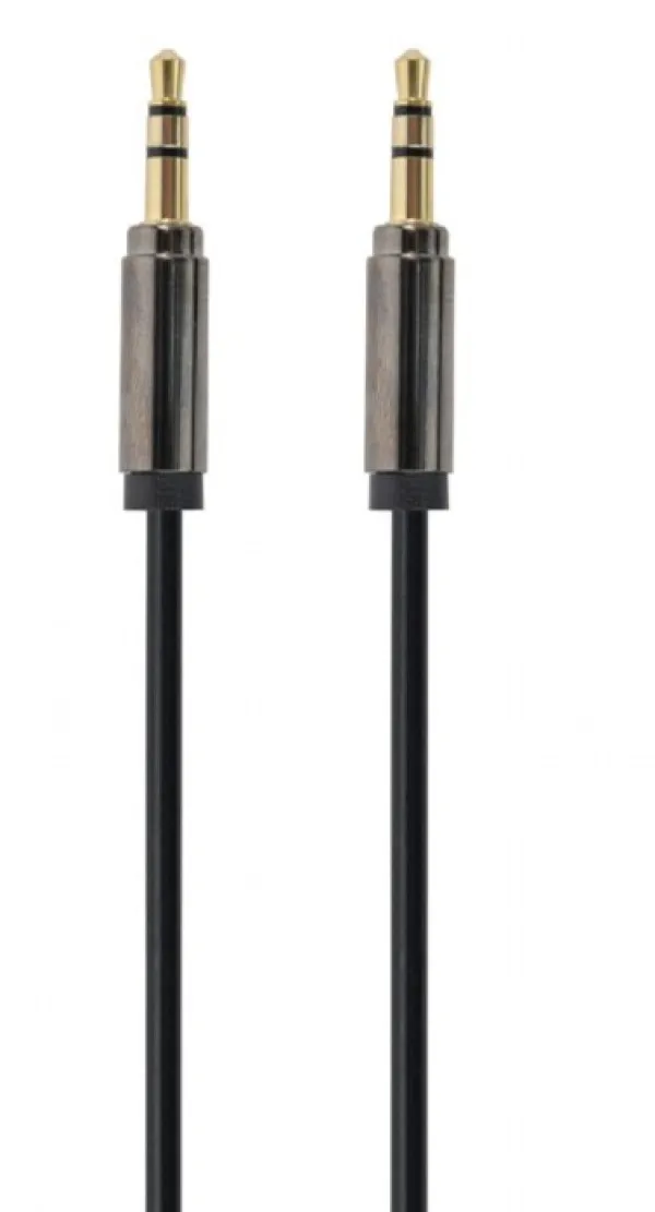 GEMBIRD CCAP-444-1M Gembird 3.5mm stereo plug to 3.5mm stereo plug audio kabl pozlaceni konektor 1m Slika 2