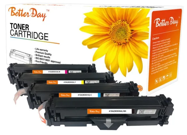 Toner BetterDay 415A(W2033A) M zam. kaseta za HP Magenta 2.5k Slika 3