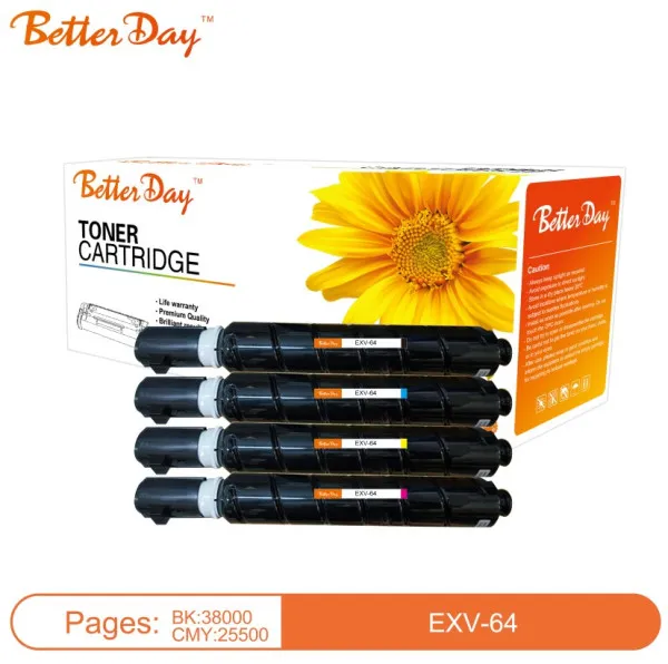 Toner BetterDay C-EXV-64 C zam. kaseta za CANON Cyan 25.5k Slika 2