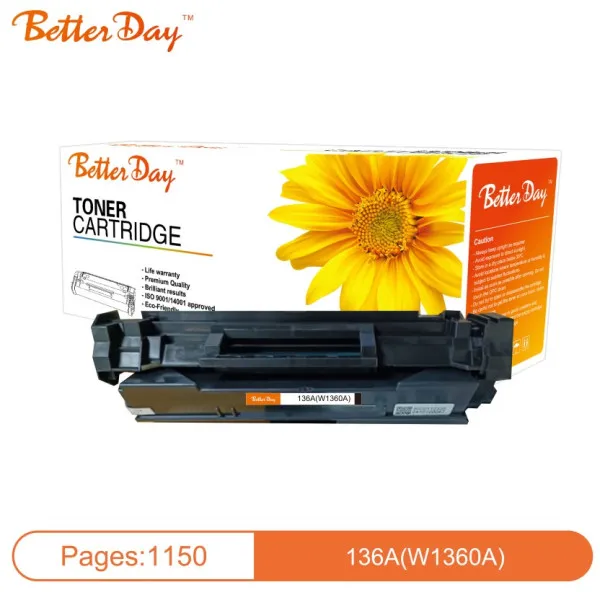 Toner BetterDay 136A, W1360A zam. kaseta za HP 1.15k (sa cipom) Slika 2