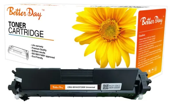 Toner BetterDay CRG051H/CF230X am. kaseta za HP - univerzalna, 4k5 Slika 1