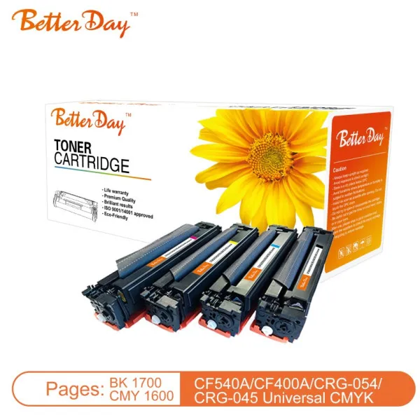 Toner BetterDay CF540A/CRG-054/CF400A/CRG-045 zam. kaseta za HP Black 1.7k Slika 3