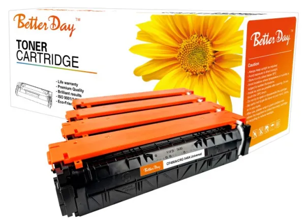 Toner BetterDay CF402A CRG045A 201A Y M252  zam. kaseta za HP Yellow 1.6k Slika 3