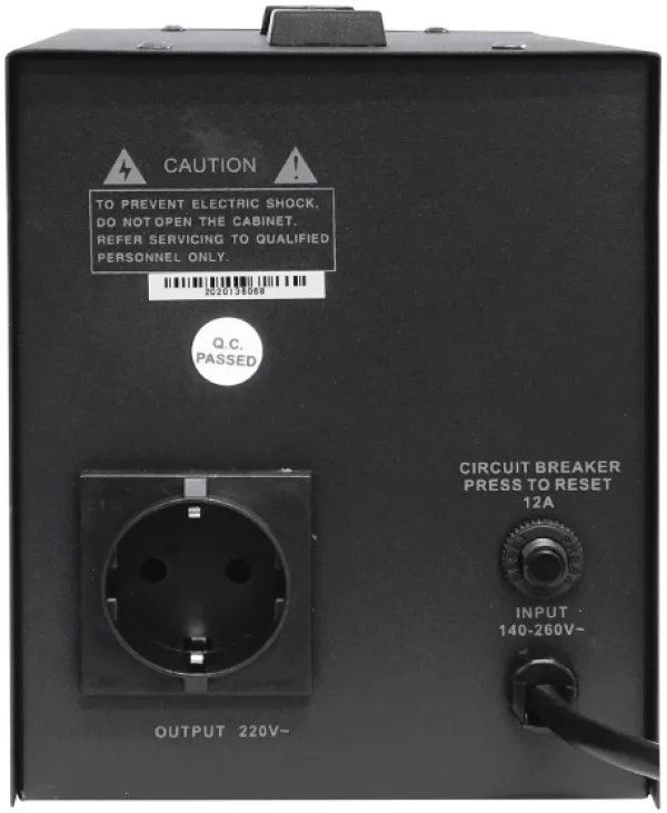 Stabilizator napona SDR-2000VA, relejni Slika 1