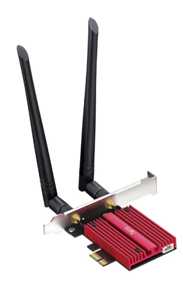 CUDY Cudy WE9300 BE9300 Wi-Fi 7 Bluetooth 5.4 PCI-E Adapter V1.0 Slika 9