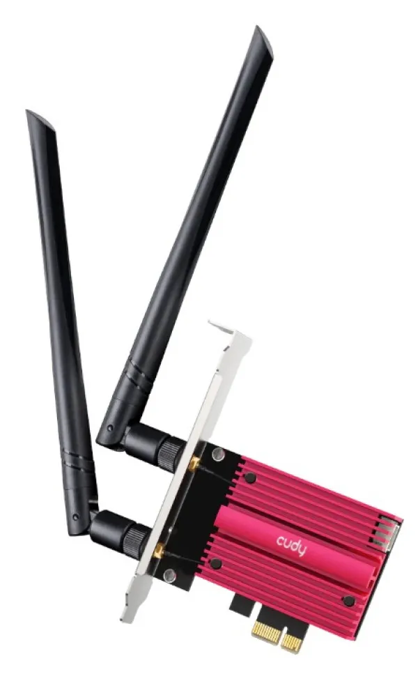 CUDY Cudy WE3000S 2.0v AX5400 Wi-Fi 6E Bluetooth 5.3 PCI-E Adapter Slika 1