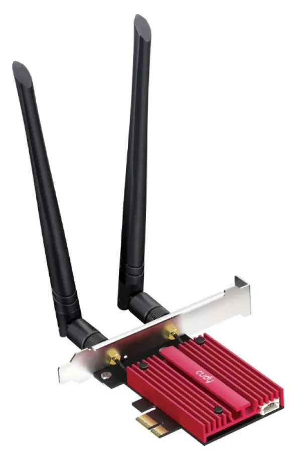 CUDY Cudy WE3000S 2.0v AX5400 Wi-Fi 6E Bluetooth 5.3 PCI-E Adapter Slika 2