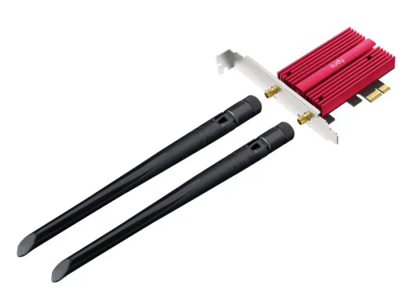 CUDY Cudy WE3000S 2.0v AX5400 Wi-Fi 6E Bluetooth 5.3 PCI-E Adapter Slika 3