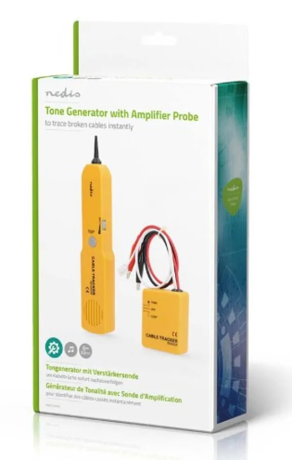 NEDIS NWTG100YE PC i Multimedia kabl tester, LED indicator, Headphone connection Slika 5