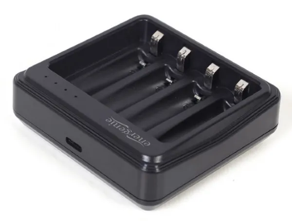 GEMBIRD BC-USB-03 Gembird USB Type-C punjac AA/AAA baterija Slika 2