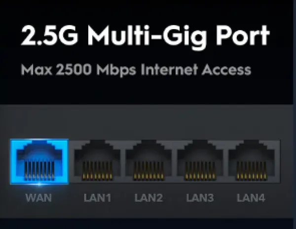 CUDY Cudy WR3600H BE3600 2.5G Wi-Fi 7 Router Slika 3