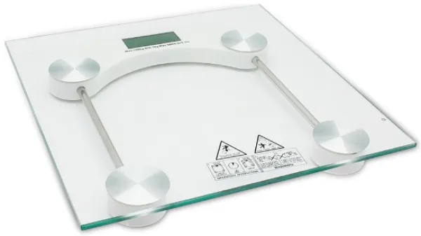 Vaga digitalna Rosberg R51650D za TT, 180kg, staklo Slika 1
