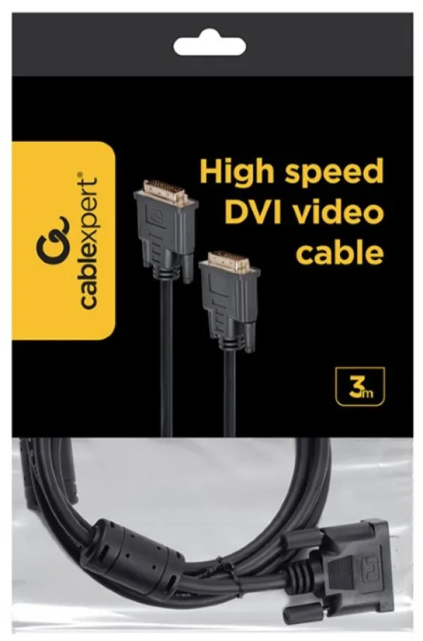 GEMBIRD CC-DVI2-BK-10 Gembird DVI video kabl 3m Slika 2