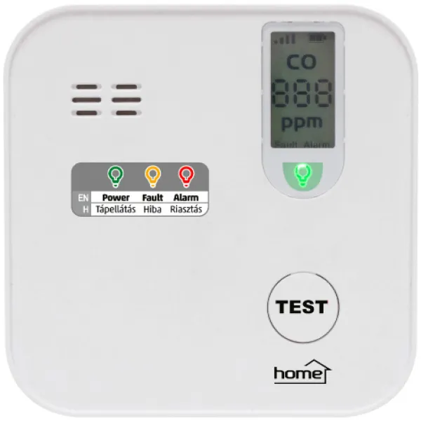 HOME SMART alarm ugljen monoksida (prema EN 50291-1) CO10SMART Slika 2