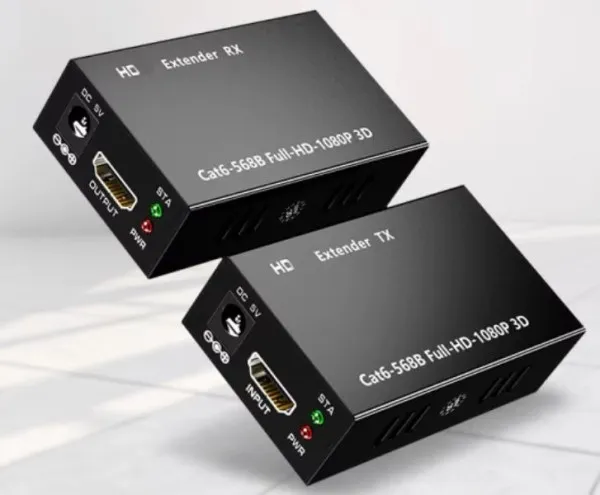GEMBIRD DEX-HDMI-06 Gembird HDMI extender 60m active (CAT6) Slika 1