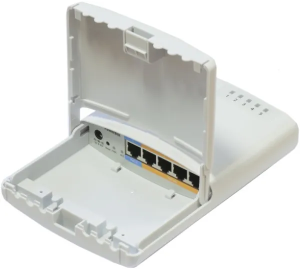 MikroTik RB750P-PBr2 PowerBox(RouterOS L4) with outdoor case Slika 1
