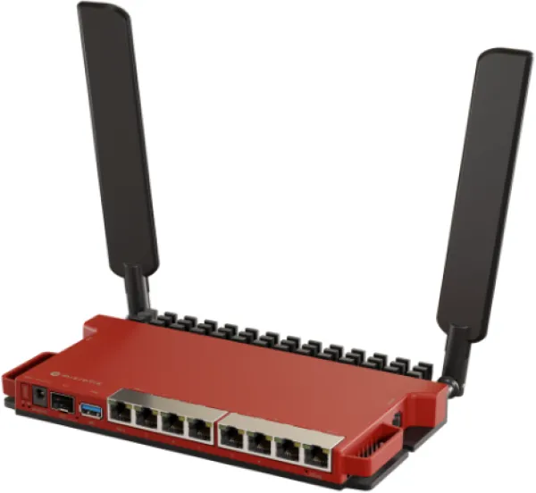 MikroTik L009UiGS-2HaxD-IN in desktop case with routerOS L5 MT161 Slika 2