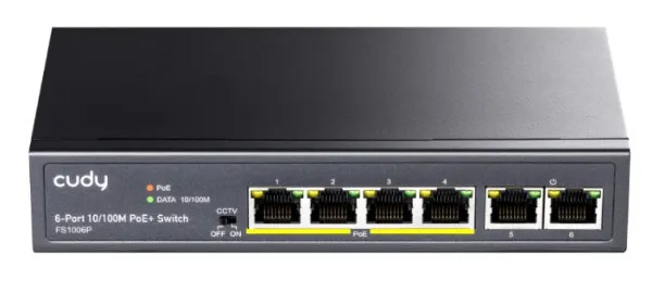 GEMBIRD GMB-06 SET 16ch NVR, 4 IP kamere 4mpx, 2TB, POE Switch 4ch Cudy, 4x15m ethernet kabla Slika 3